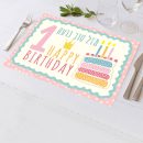 פלייסמנט בעיצוב אישי יומולדת גיל שנה 1