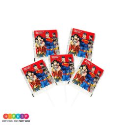 מארז סוכריות על מקל גיבורי על 10 יח'