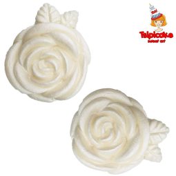 שושנים גדולות מצק סוכר - פנינה