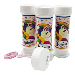 בועות סבון חד קרן צבעוני