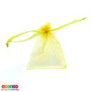 שקיות אורגנזה צהוב 10 יח