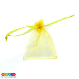 שקיות אורגנזה צהוב 10 יח