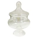 בונבוניירת ממתקים עם מכסה - בינוני