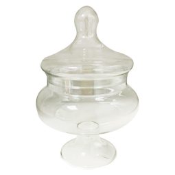 בונבוניירת ממתקים עם מכסה - בינוני