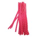 סוגר לשקיות - ורוד נקודות