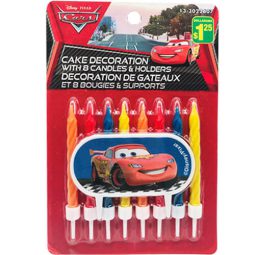 נרות פסים מכוניות