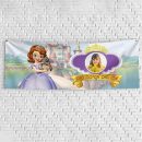 שלט יום הולדת בעיצוב אישי הנסיכה סופיה 1