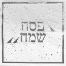 מפיות גדולות פסח שמח - כסף