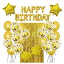 סט לעיצוב חדר יומולדת - זהב