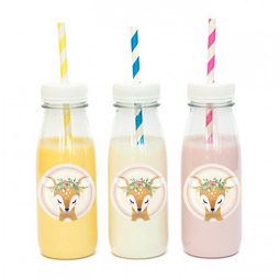 מדבקות עגולות לעיצוב במבי