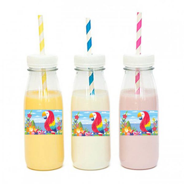 מדבקות מלבניות לעיצוב הוואי