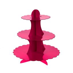 מעמד קאפקייקס - ורוד פוקסיה