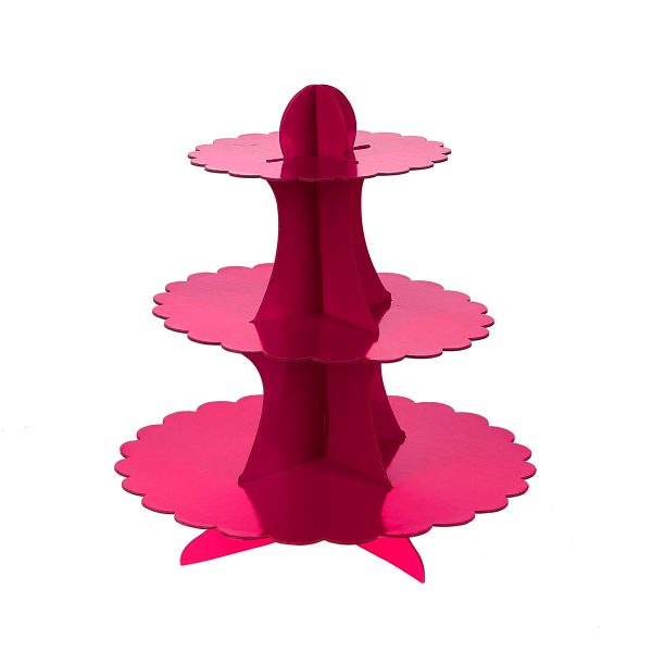 מעמד קאפקייקס - ורוד פוקסיה