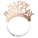 כתר יום הולדת - רוז גולד 6 יח'