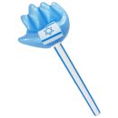 כף יד ענקית מתנפחת דגל ישראל