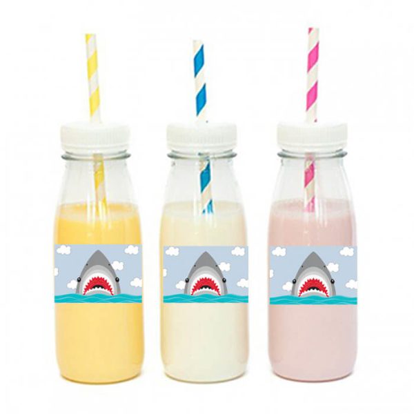 מדבקות מלבניות לעיצוב כרישים