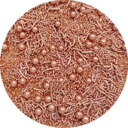 סוכריות לקישוט מיקס רוז גולד