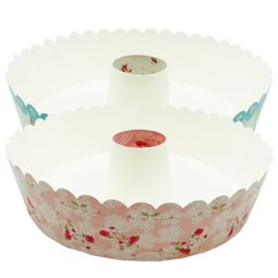 תבנית עוגת פלא קרטון צבעונית 22 ס