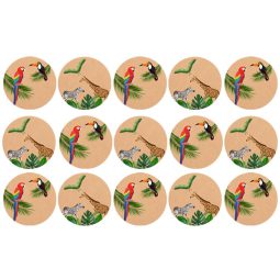 דף לקאפקייקס ספארי קראפט 1