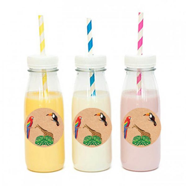 מדבקות עגולות לעיצוב ספארי קראפט