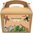 קופסאות עם מדבקות בעיצוב אישי - ספארי קראפט