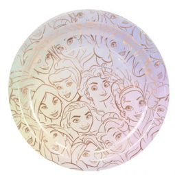 צלחות נייר גדולות נסיכות דיסני אומברה