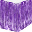 חצאית שולחן פרנזים סגול