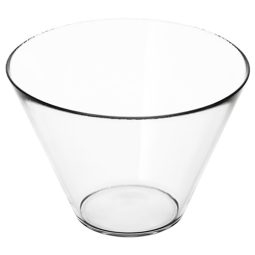 קערה עגולה שקופה קונוסית