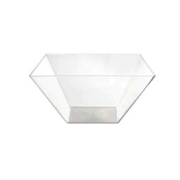 קערה מרובעת שקופה קטנה