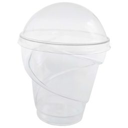 גביע לוליני עם מכסה לקינוחים