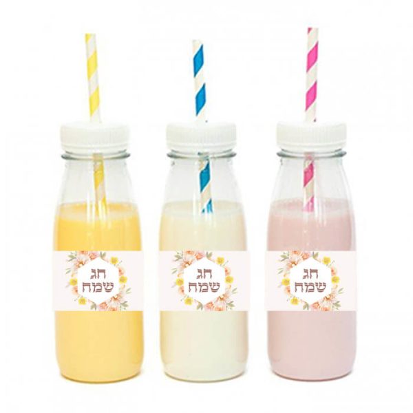 מדבקות מלבניות לעיצוב שבועות