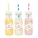 מדבקות עגולות לעיצוב שבועות