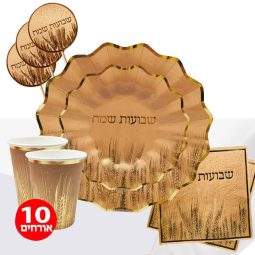 שולחן חג השבועות 10 מוזמנים