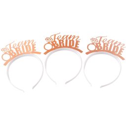 סט קשתות Team Bride - רוז גולד