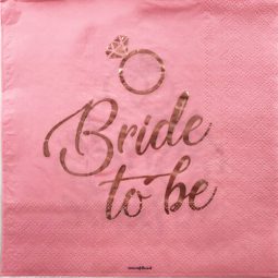 מפיות גדולות מסיבת רווקות רוז גולד