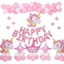 סט מורחב לעיצוב חדר יומולדת - חד קרן