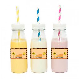 מדבקות מלבניות לעיצוב מסיבת טרקטורים