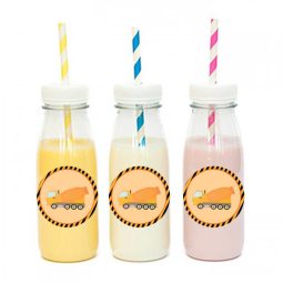 מדבקות עגולות לעיצוב מסיבת טרקטורים