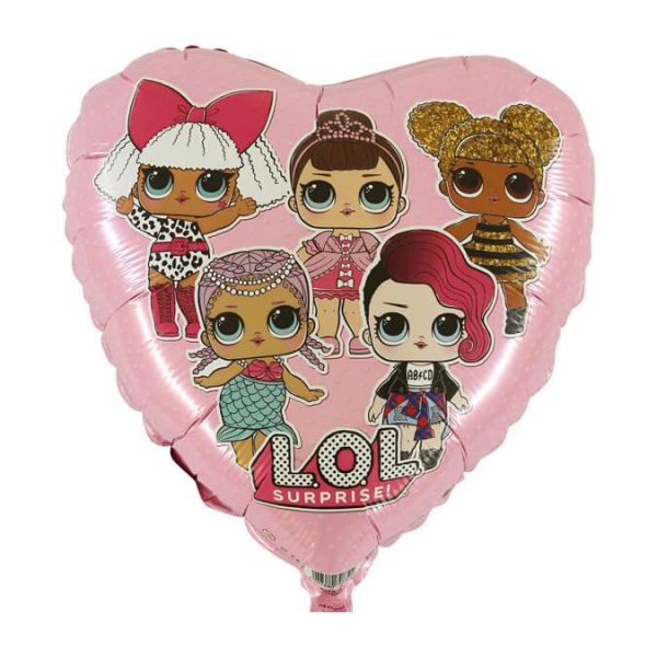 בלון הליום לב LOL