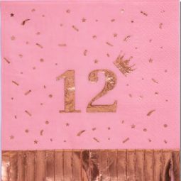 מפיות גדולות בת מצווה רוז גולד