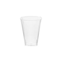 כוסיות שוטים מרובעות שקופות