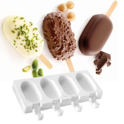 תבנית סיליקון למגנום עם מקלות