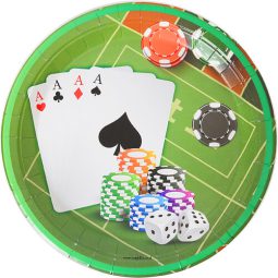 צלחות נייר גדולות קזינו