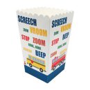 קופסאות פופקורן וחטיפים כלי תחבורה