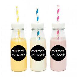 מדבקות עגולות לעיצוב חברים