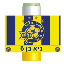 מדבקות לבועות סבון - מכבי תל אביב