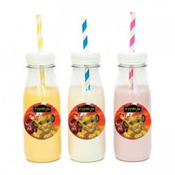 מדבקות עגולות לעיצוב מלך האריות 1