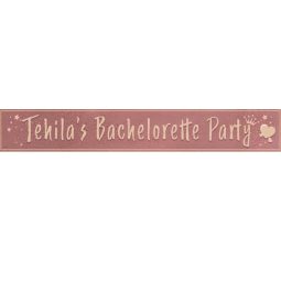 באנר בעיצוב אישי מסיבת רווקות