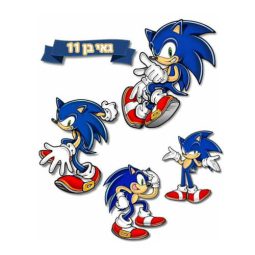 תמונה אכילה דמויות סוניק לעוגה 3