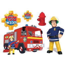 תמונה אכילה דמויות סמי הכבאי לעוגה 1